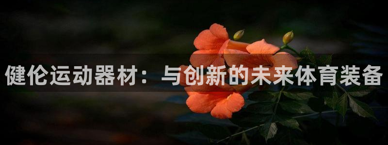 三亿体育官网下载联系电话：健伦运动器材：与创新的未来体育装备